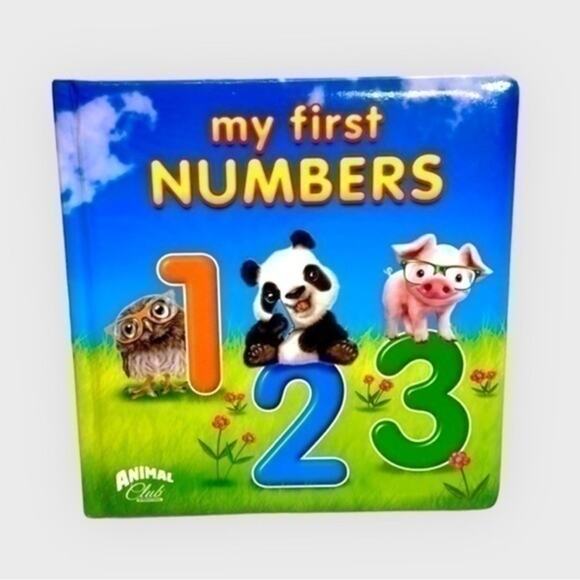 My First Numbers Childrens Book Gift Animal Club - Picture 1 of 10